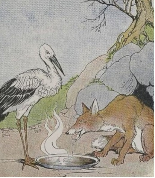 The Fox and the Stork — Bookzoo.in