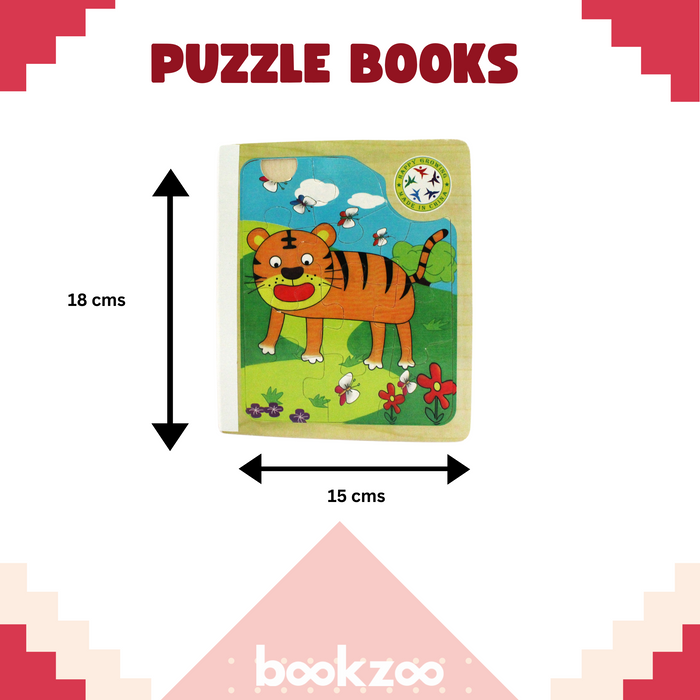 Animals jigsaw puzzle book