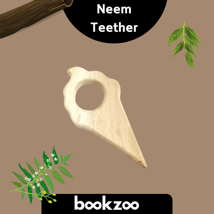 Neem Teether - Cone Shape
