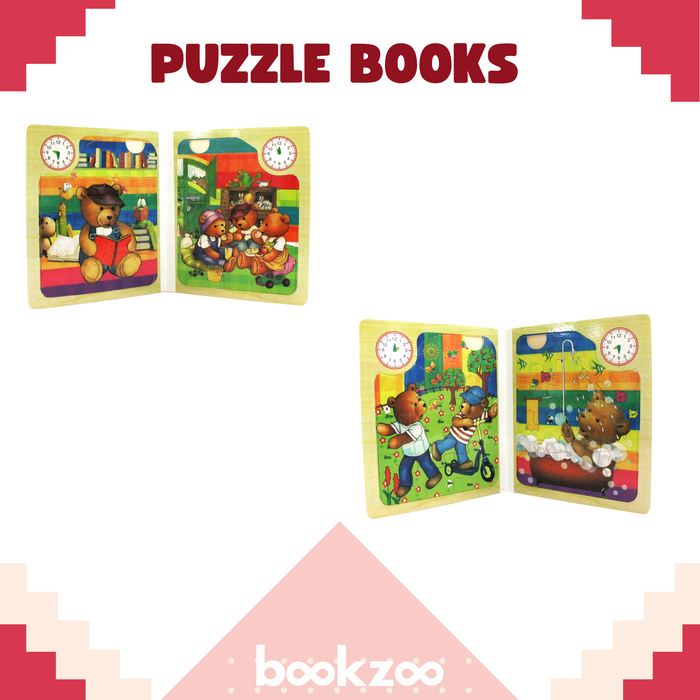 Teddy jigsaw puzzle book