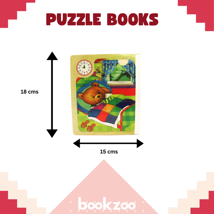 Teddy jigsaw puzzle book