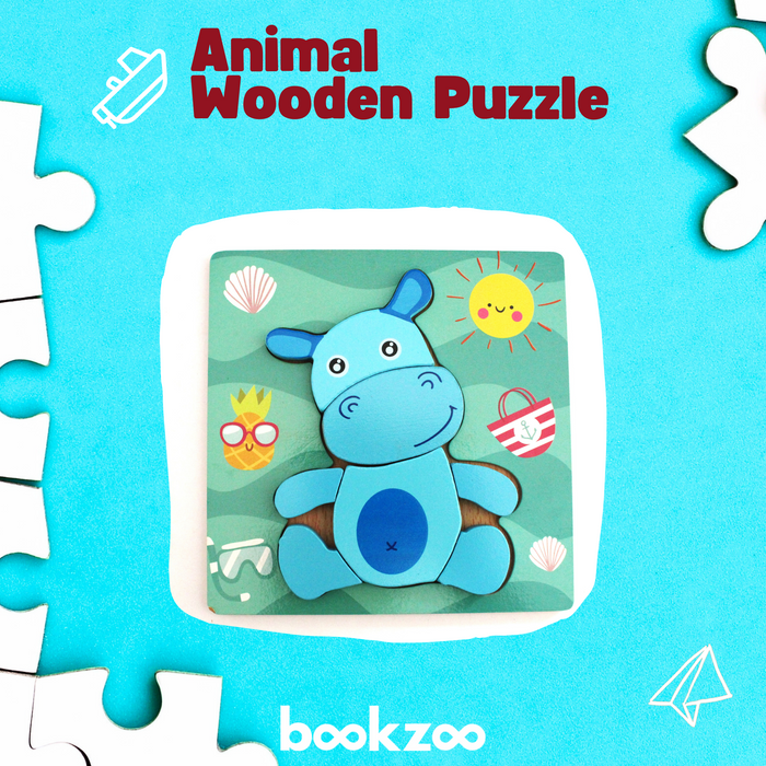 Jigsaw puzzle - Hippo