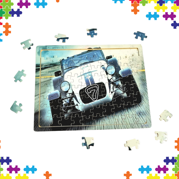 Jigsaw puzzle board - Car