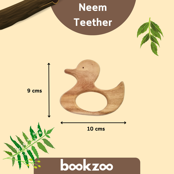 Neem Teether - Duck Shape