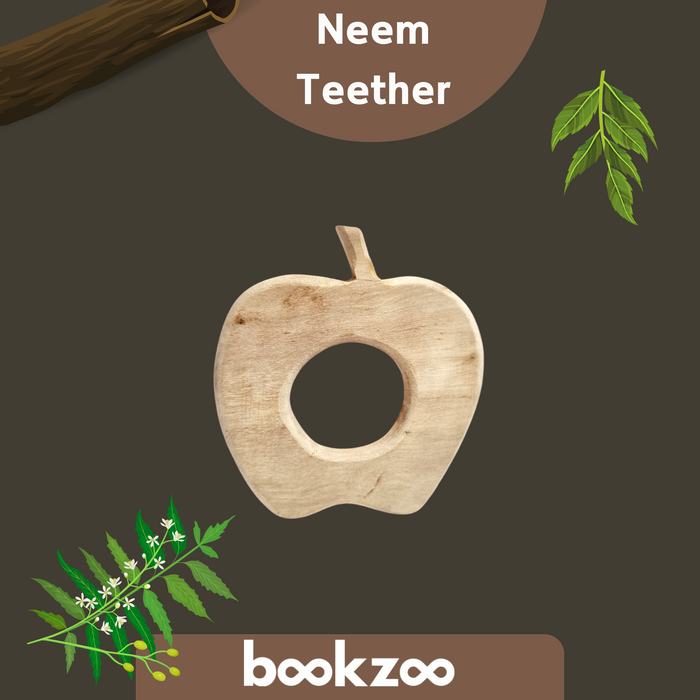 Neem Teether - Apple Shape