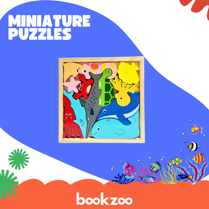 Miniature puzzle - Sea Animals set