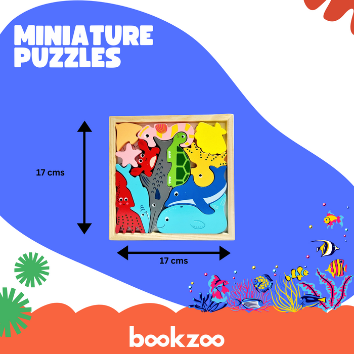 Miniature puzzle - Sea Animals set