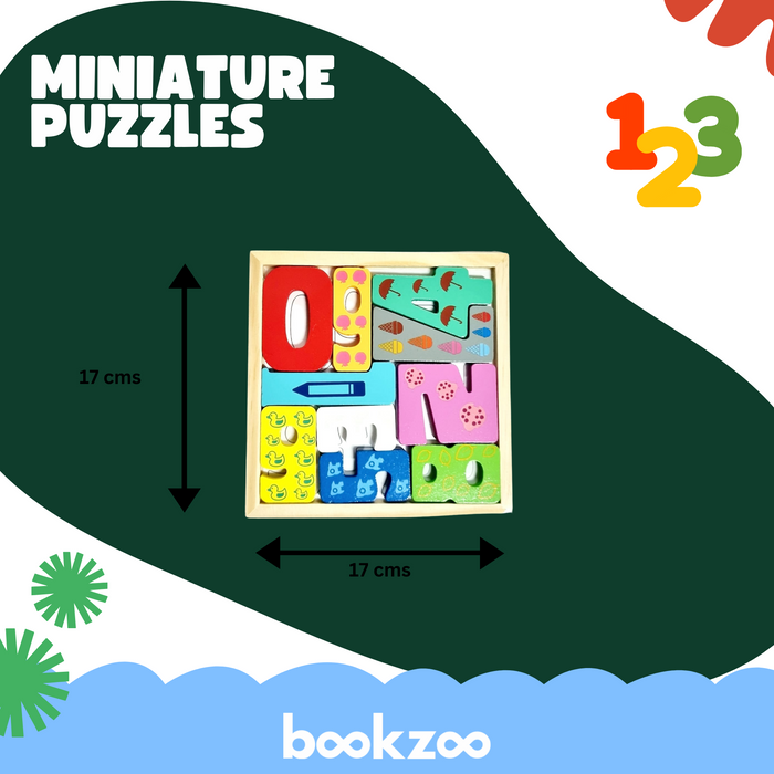 Miniature puzzle - Numbers set