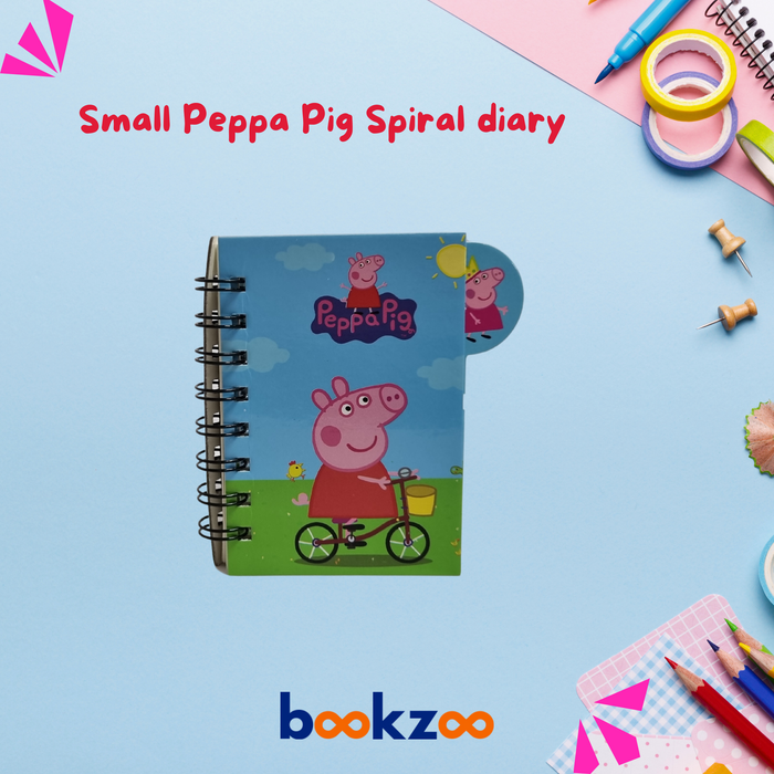 Small Peppa Pig Spiral diary