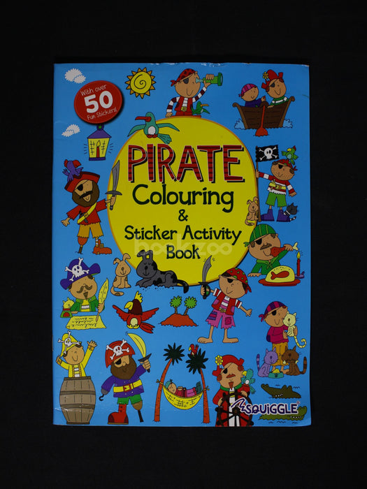Pirate Colouring & Sticker Activity Book