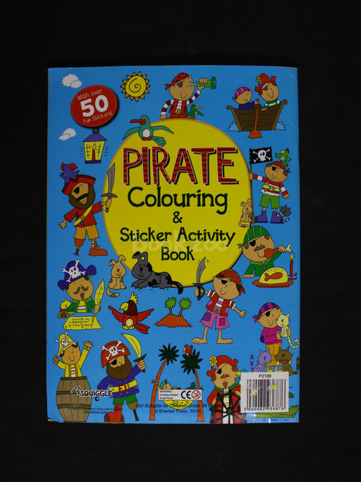 Pirate Colouring & Sticker Activity Book