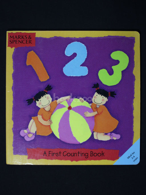 1 2 3 A first counting Book