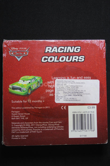Disney Pixar Cars Racing Colours
