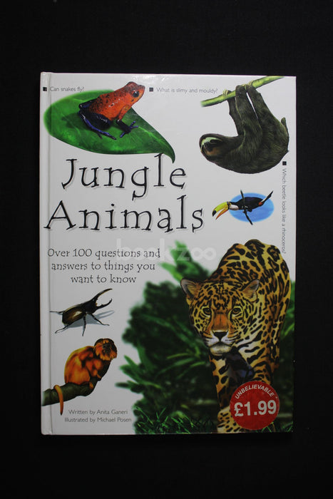 Jungle animals- over 100 questions and answer to things you want to know