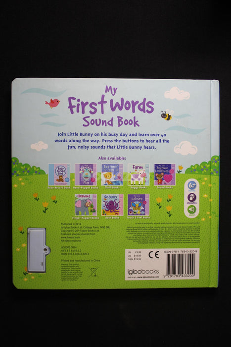My First Words Sound Book