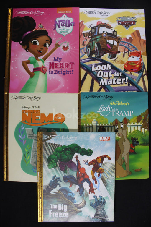 Disney A treasure cove story: Set 2 -  5 books 