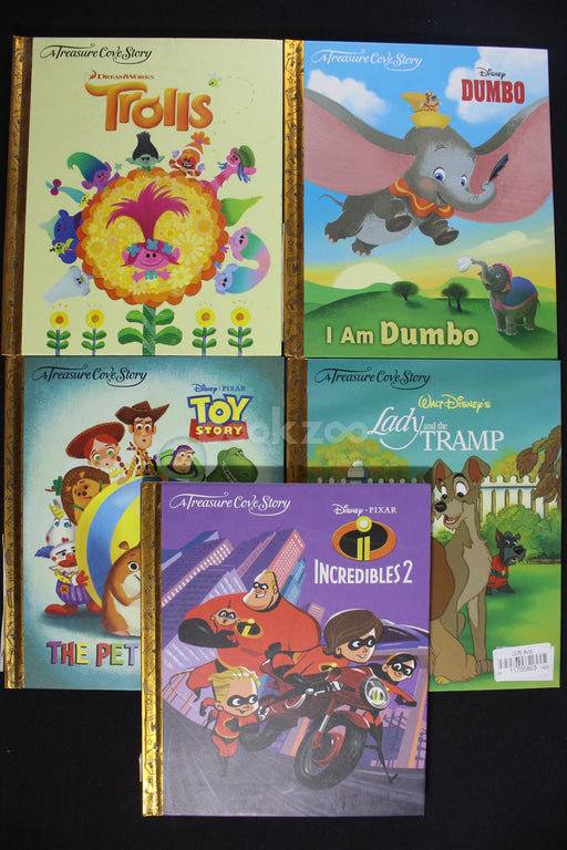 Disney A treasure cove story: Set 3 -  5 books 