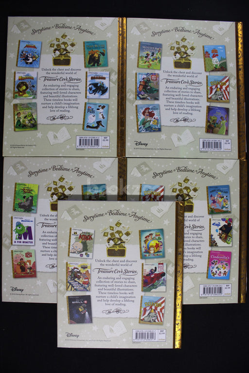 Disney A treasure cove story: Set 3 -  5 books 