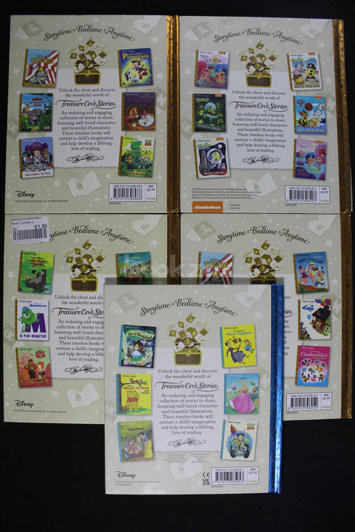 Disney A treasure cove story: Set 4 - 5 books 