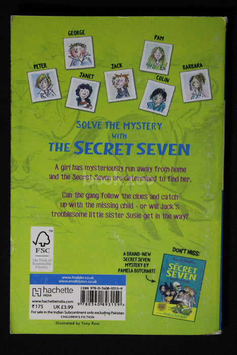 The secret seven : Secret Seven Mystery book 9