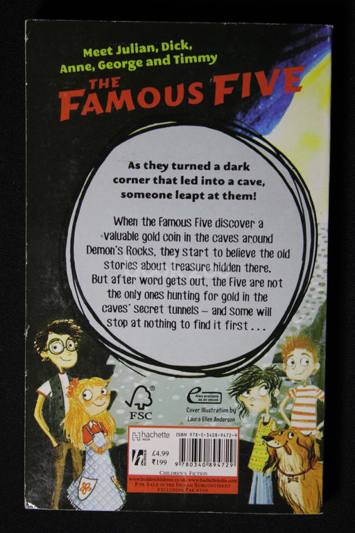 The famous five:Five Go To Demons Rocks Book 19