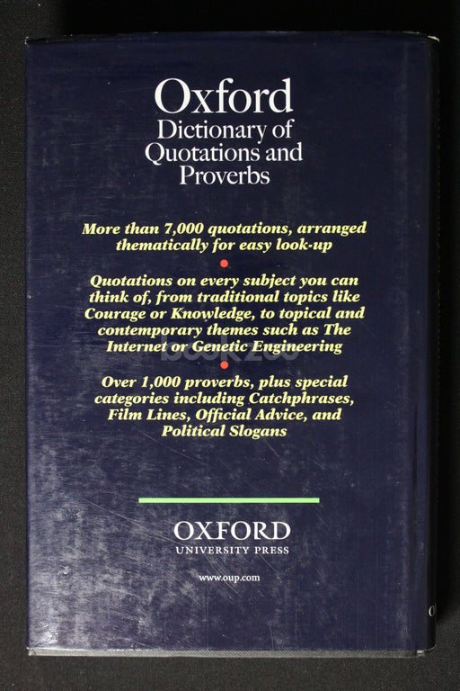 Oxford dictionary quotations and proverbs 2