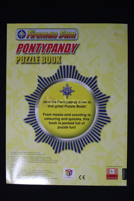 Fireman Sam Pontypandy Puzzle Book