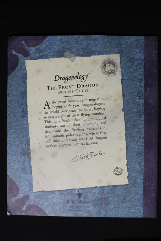 Dragonology: the Official S. A. S. D. Guide