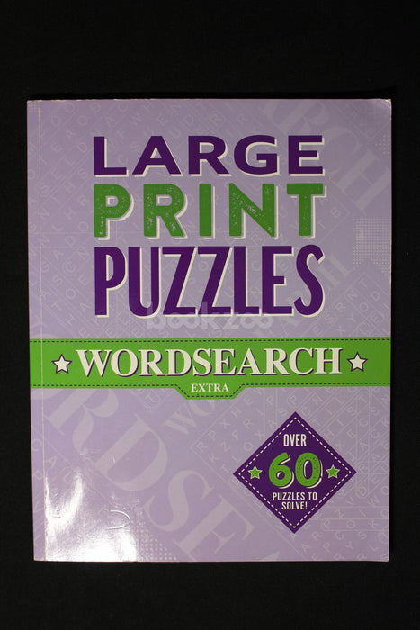 Large Print Puzzles: Wordsearch Extra