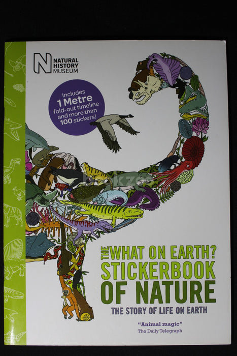 The What on Earth? Stickerbook of Nature: The Story of Life on Earth