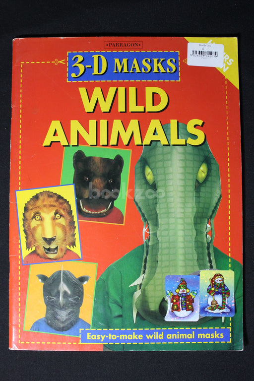 3-D Masks Wild animals 