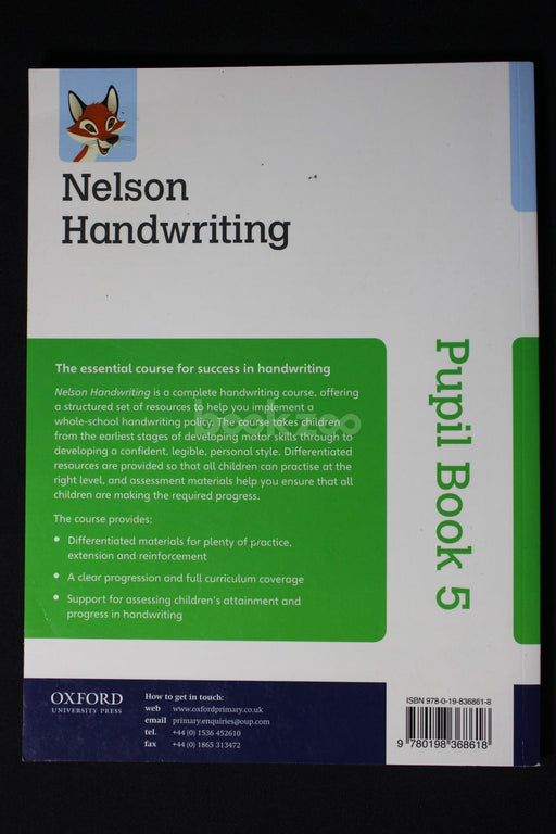 Nelson Handwriting-Pupil Book 5