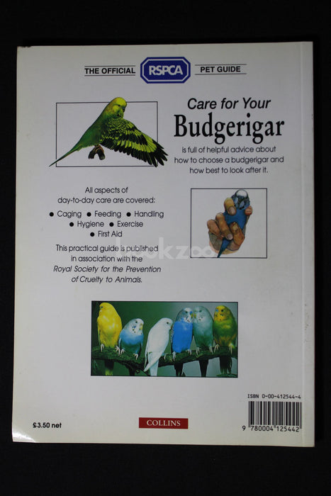 The Official RSPCA Pet Guide-Care for Your Budgerigar