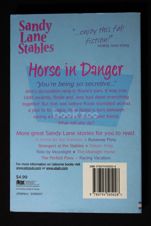 Sandy Lanes Stables : Horse in Danger