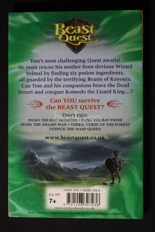 Beast Quest : Komodo the Lizard King
