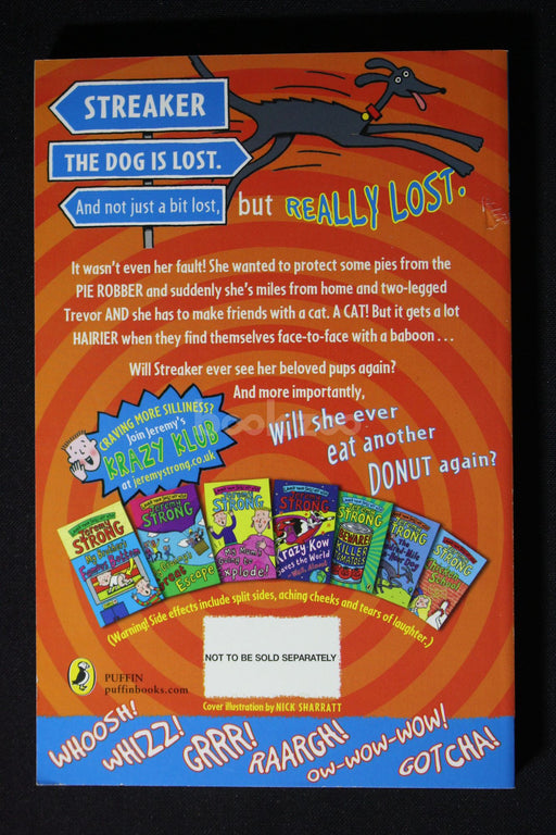 Laugh your socks off with Jeremy strong: Lost! The Hundred-Mile-An-Hour Dog