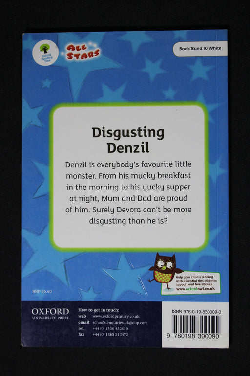My chapter book collection: Disgusting Denzil
