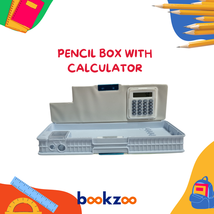 Pencil Box with Calculator