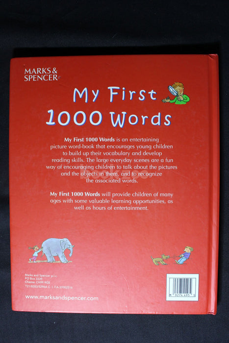 My first 1000 words 