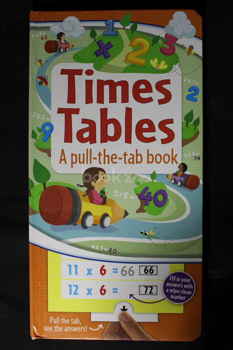 Times Tables : A pull-the-tab book 