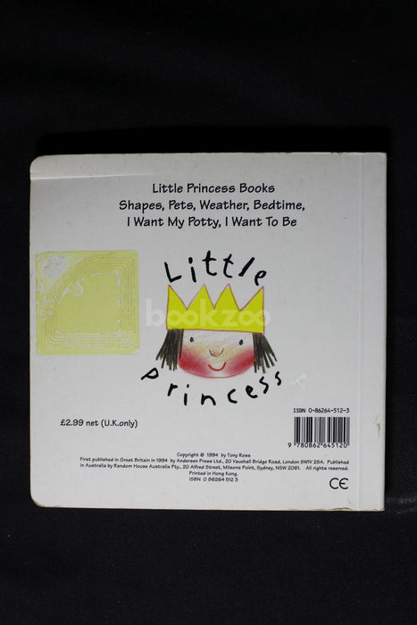 Little princess borad books shapes 