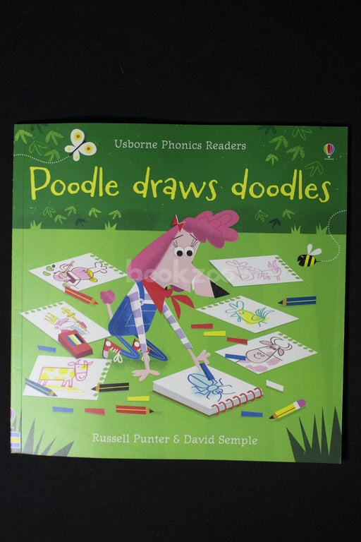 Usborne Phonics Readers Poodle Draws Doodles