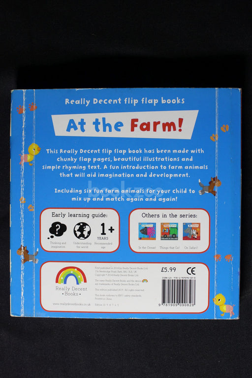 Really Decent Flip Flap Books Flip Flap - At the Farm