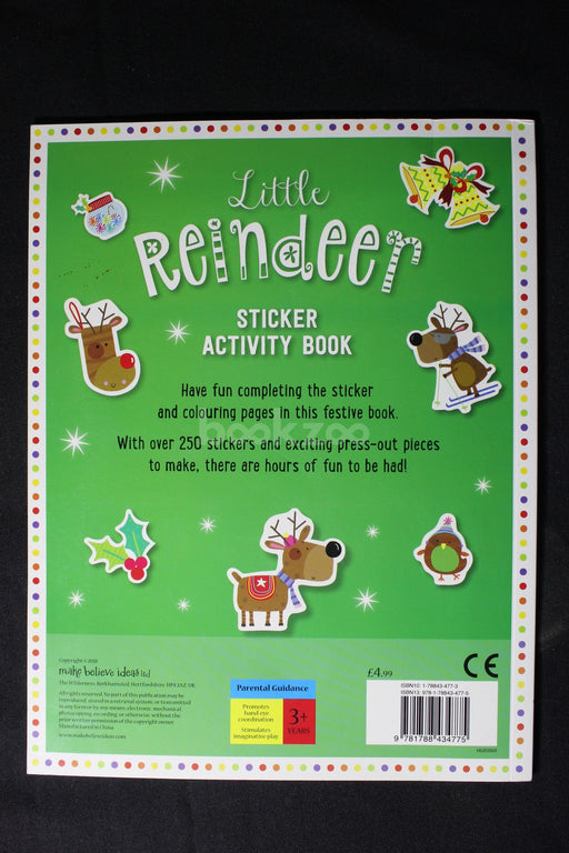 Little reindeer : sticker activity book 