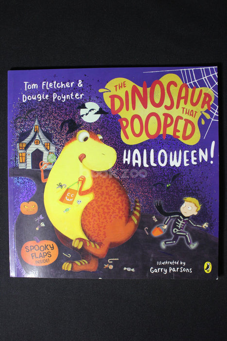 The Dinosaur that Pooped Halloween!: A spooky lift-the-flap adventure