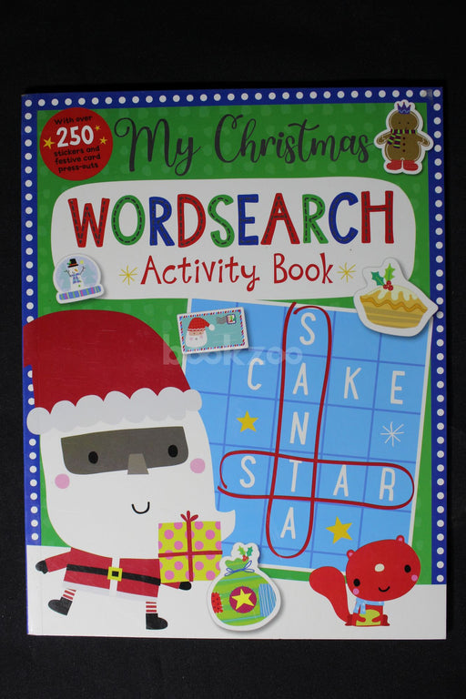 My christmas word search activity book 