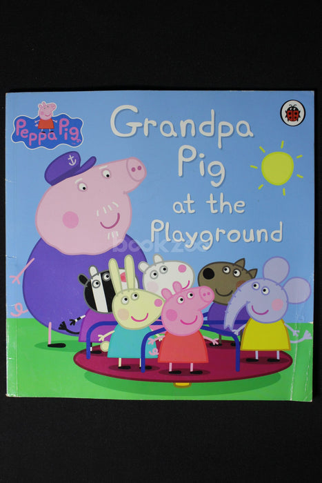 Peppa pig : Grandpa pig at the playground