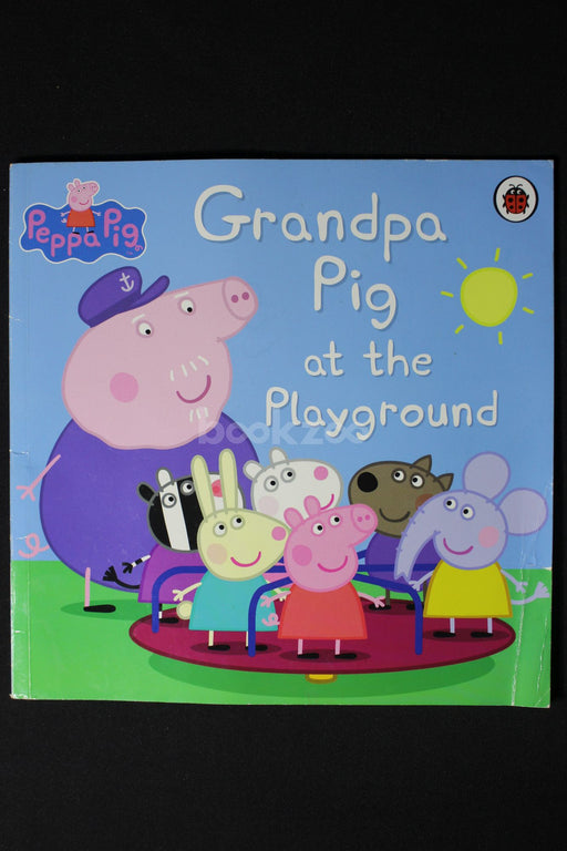 Peppa pig : Grandpa pig at the playground