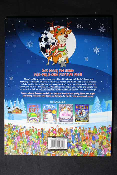 Where’s Santa’s Reindeer?: A Festive Search Book