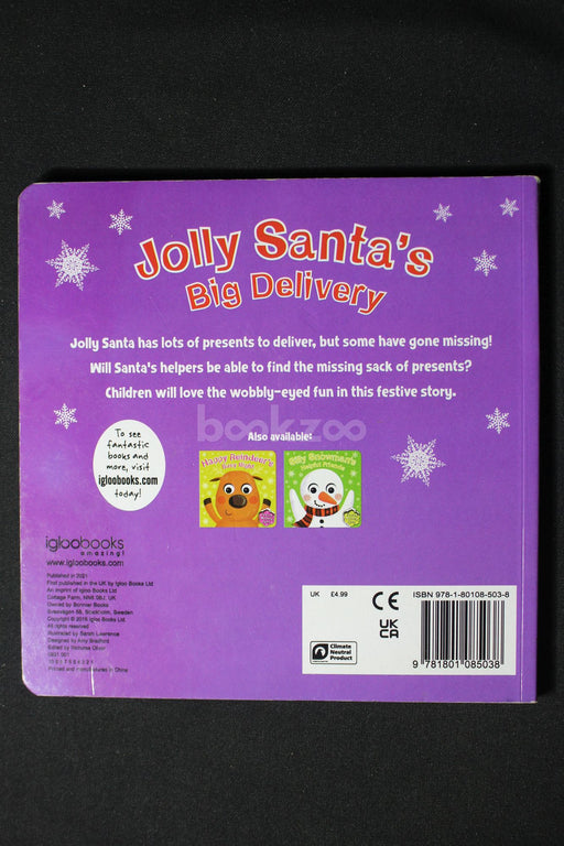 Jolly Santa's big delivery-Festive wobbly eyes